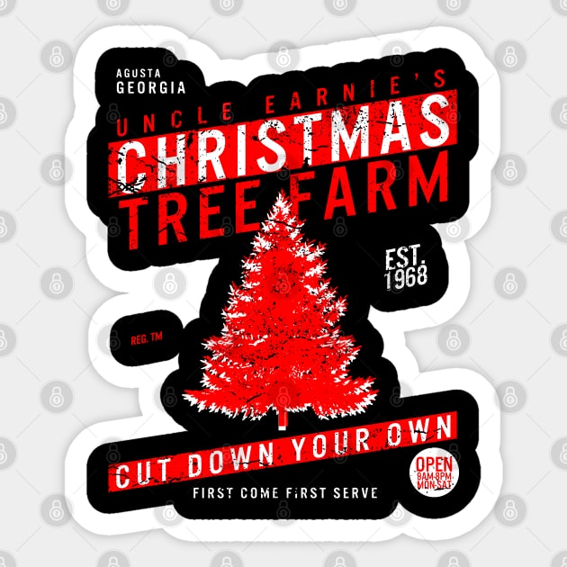 Christmas Tree Farm Sticker by JakeRhodes